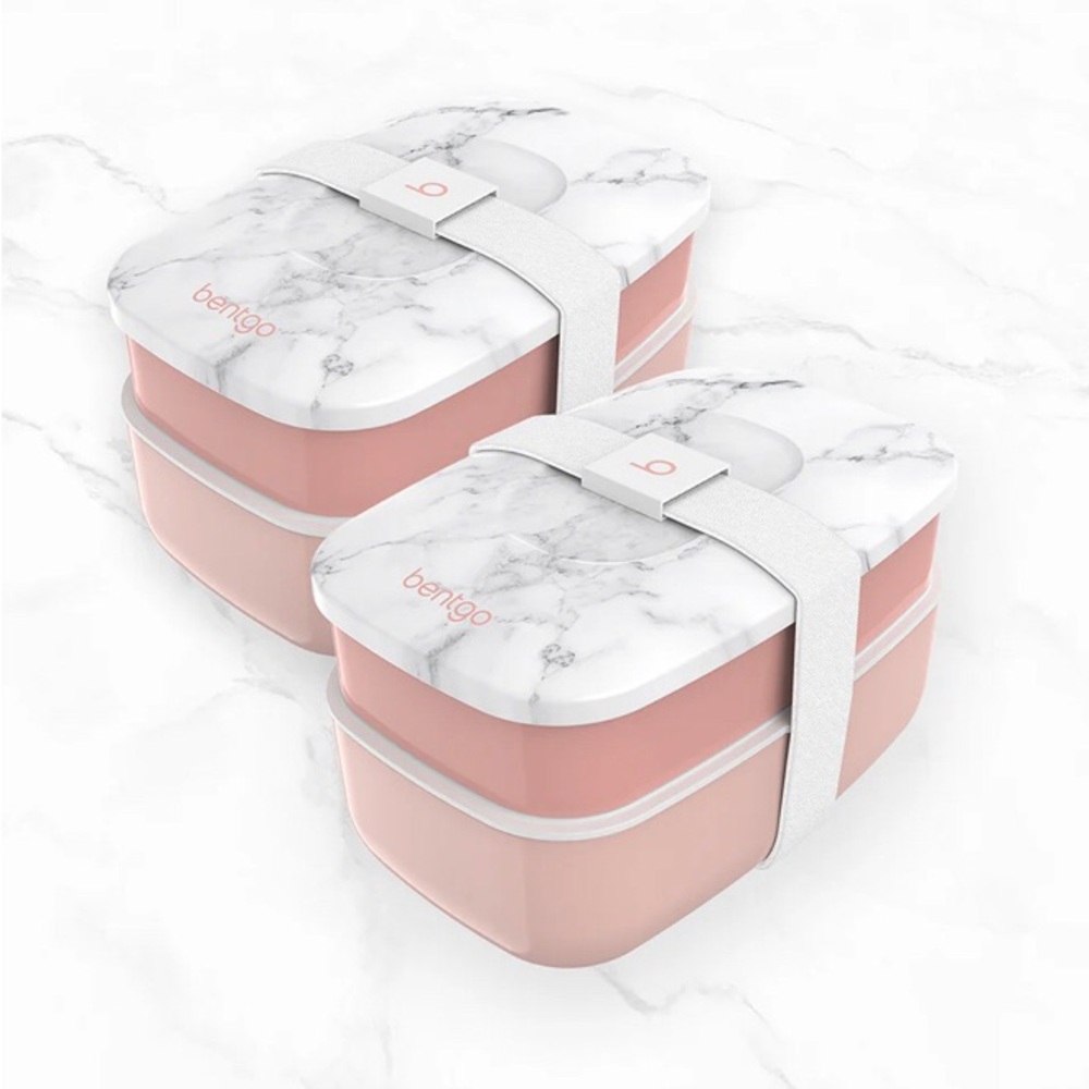 Bentgo Classic Lunch Box (2-Pack) Blush